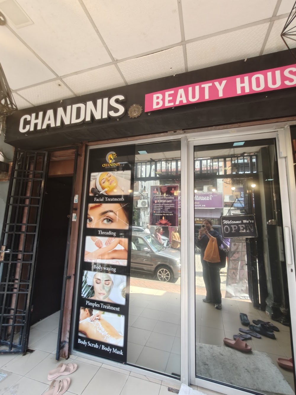 Chandnis Beauty Little India Penang Best Threading , Facial , Waxing Hair Salon , Rebonding , Hair cut , Hair Set , Hair Wash